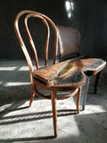 Stitched Together Double Seat