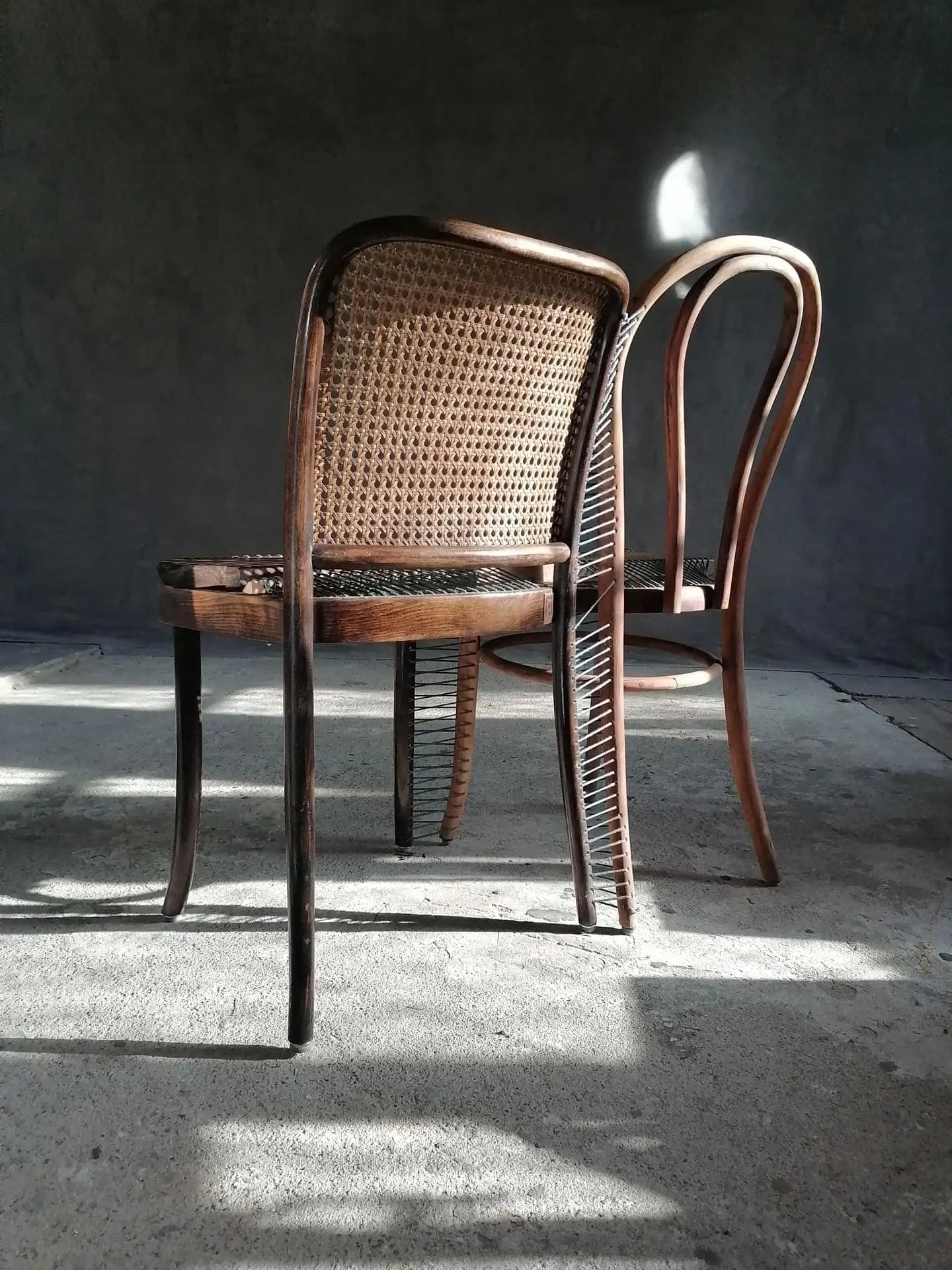 Stitched Together Double Seat