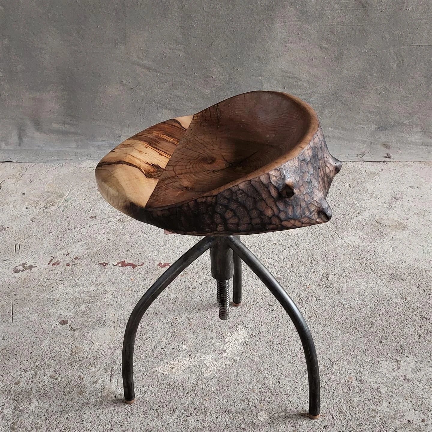 Walnut & Stool No.5