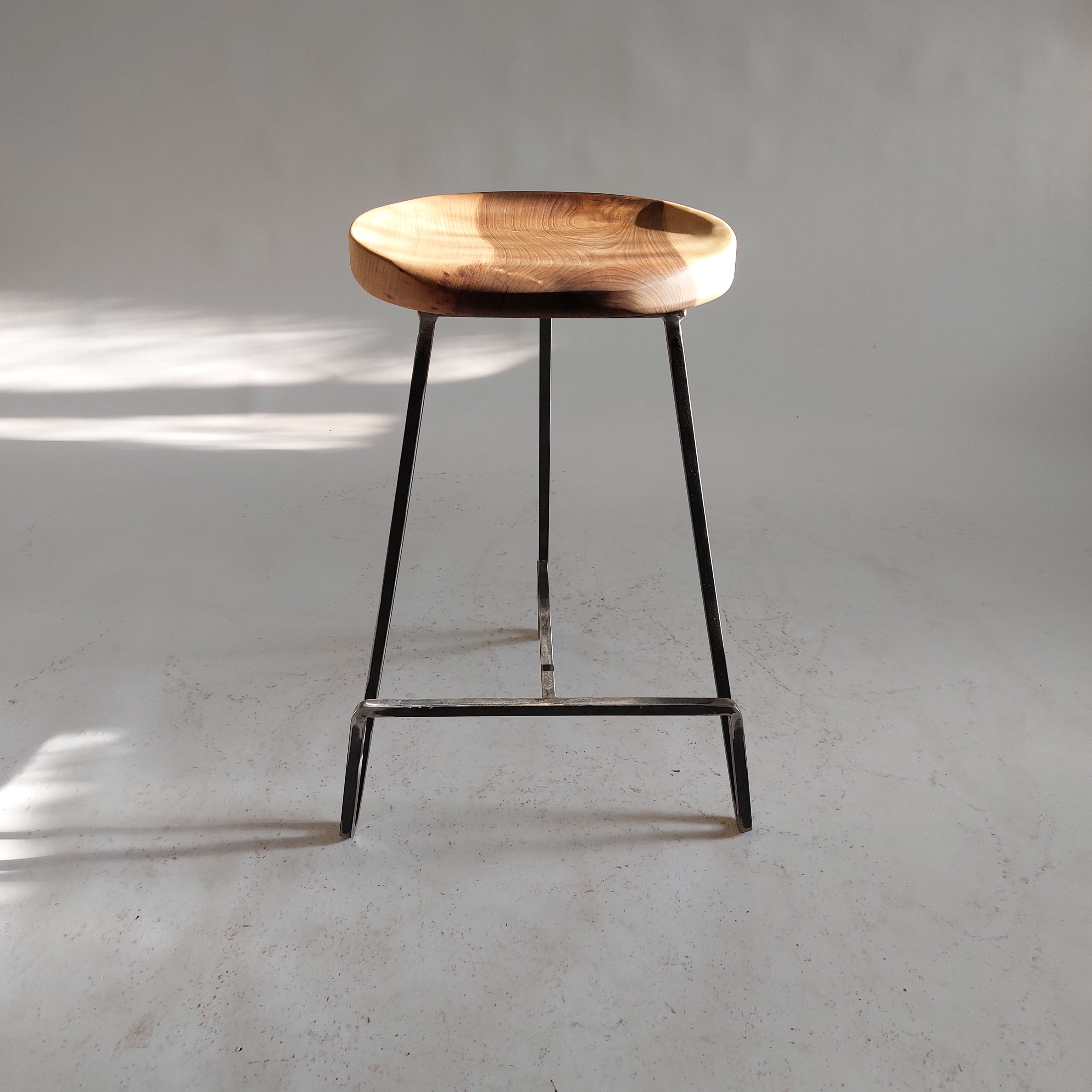 Walnut Bar Stool