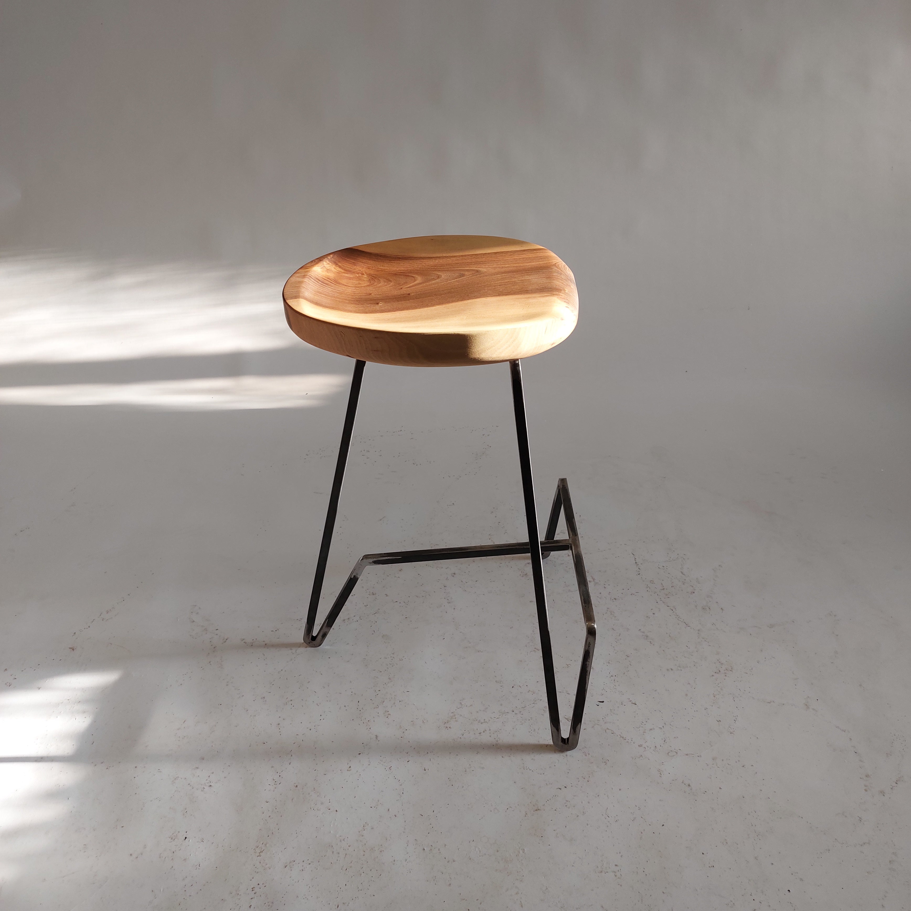 Walnut Bar Stool
