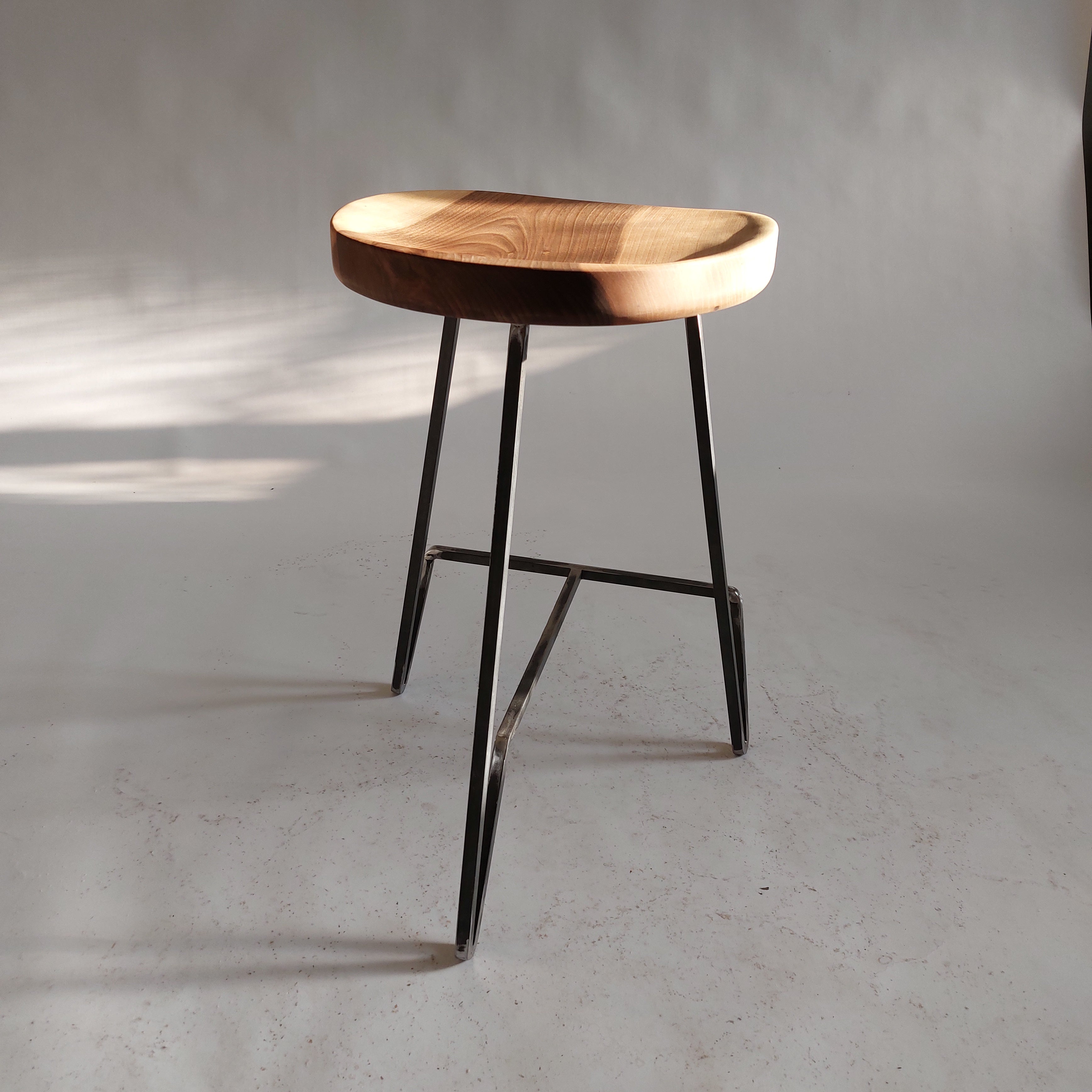 Walnut Bar Stool