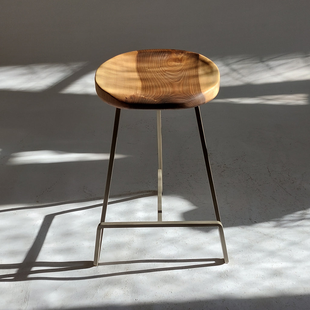 Walnut Bar Stool