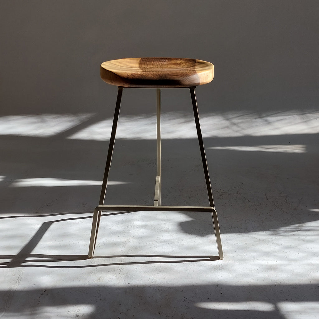 Walnut Bar Stool