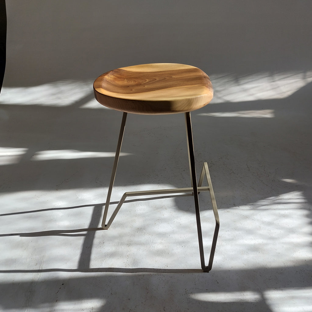 Walnut Bar Stool