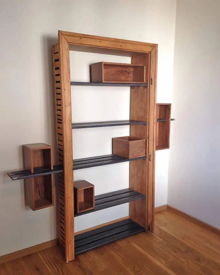 Door Frame Bookshelf