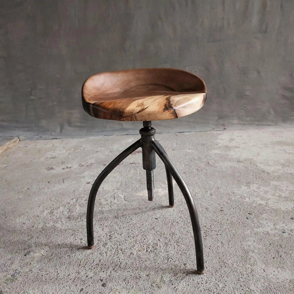 Walnut & Stool No.5