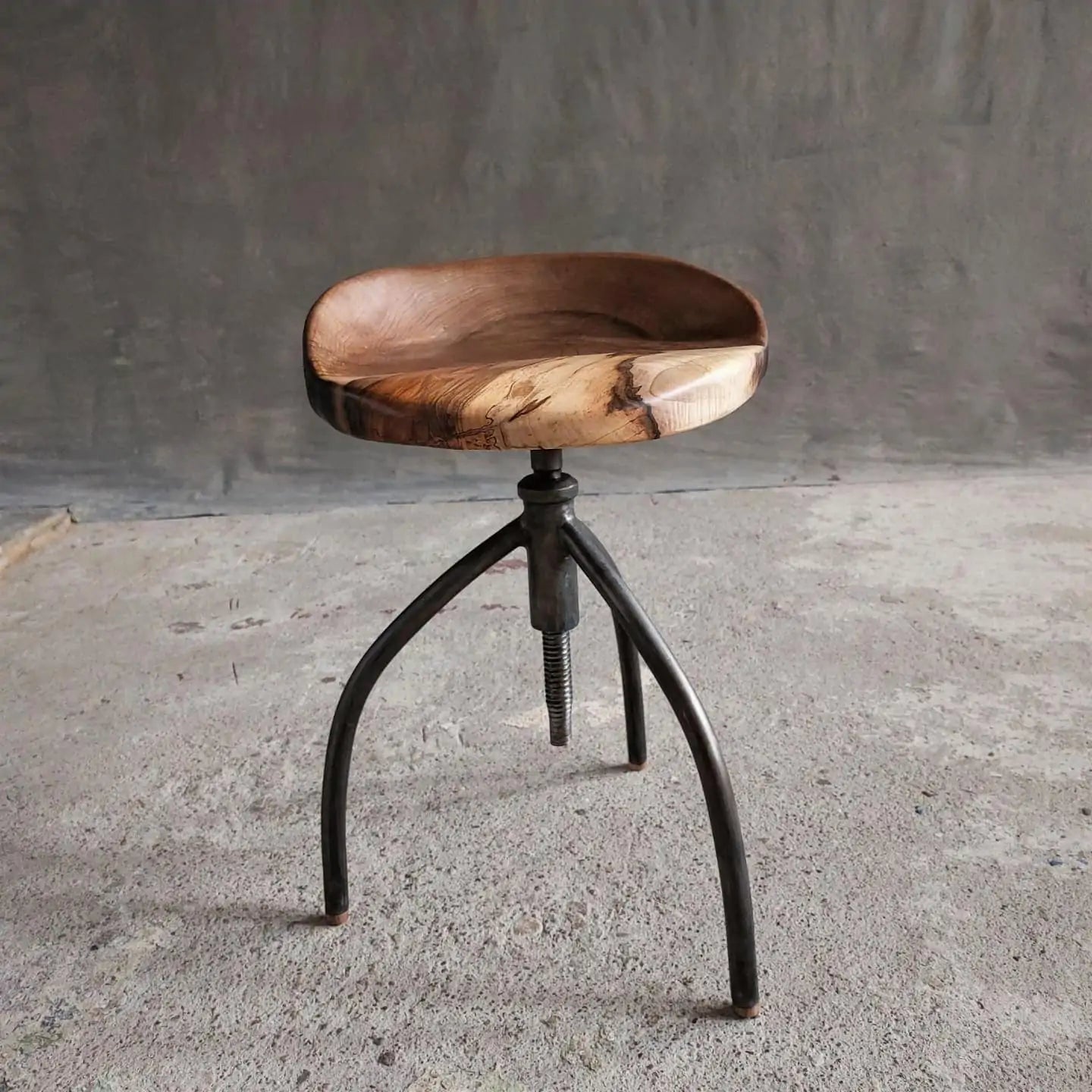 Walnut & Stool No.5