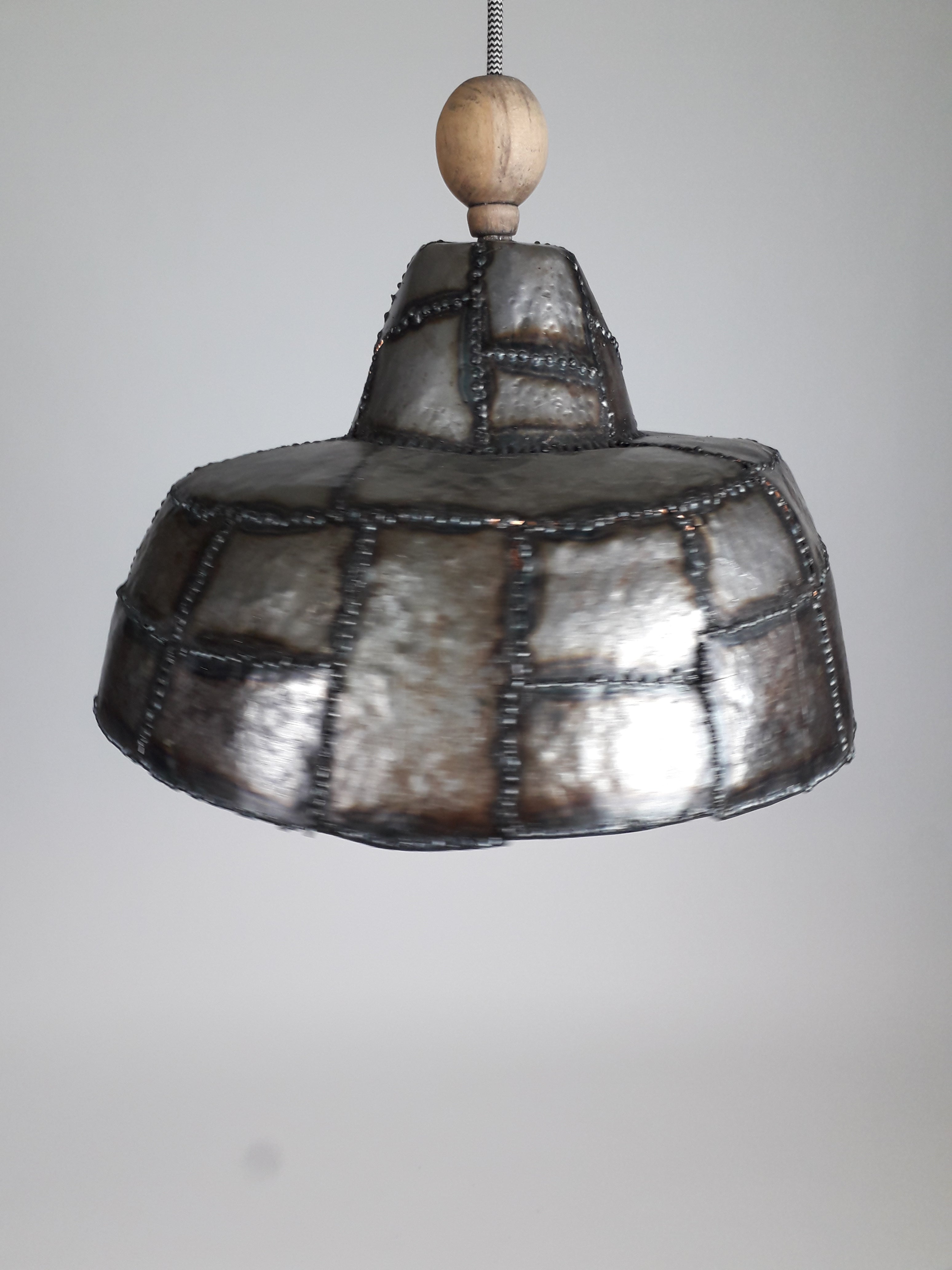 Industrial Patchwork Lamp