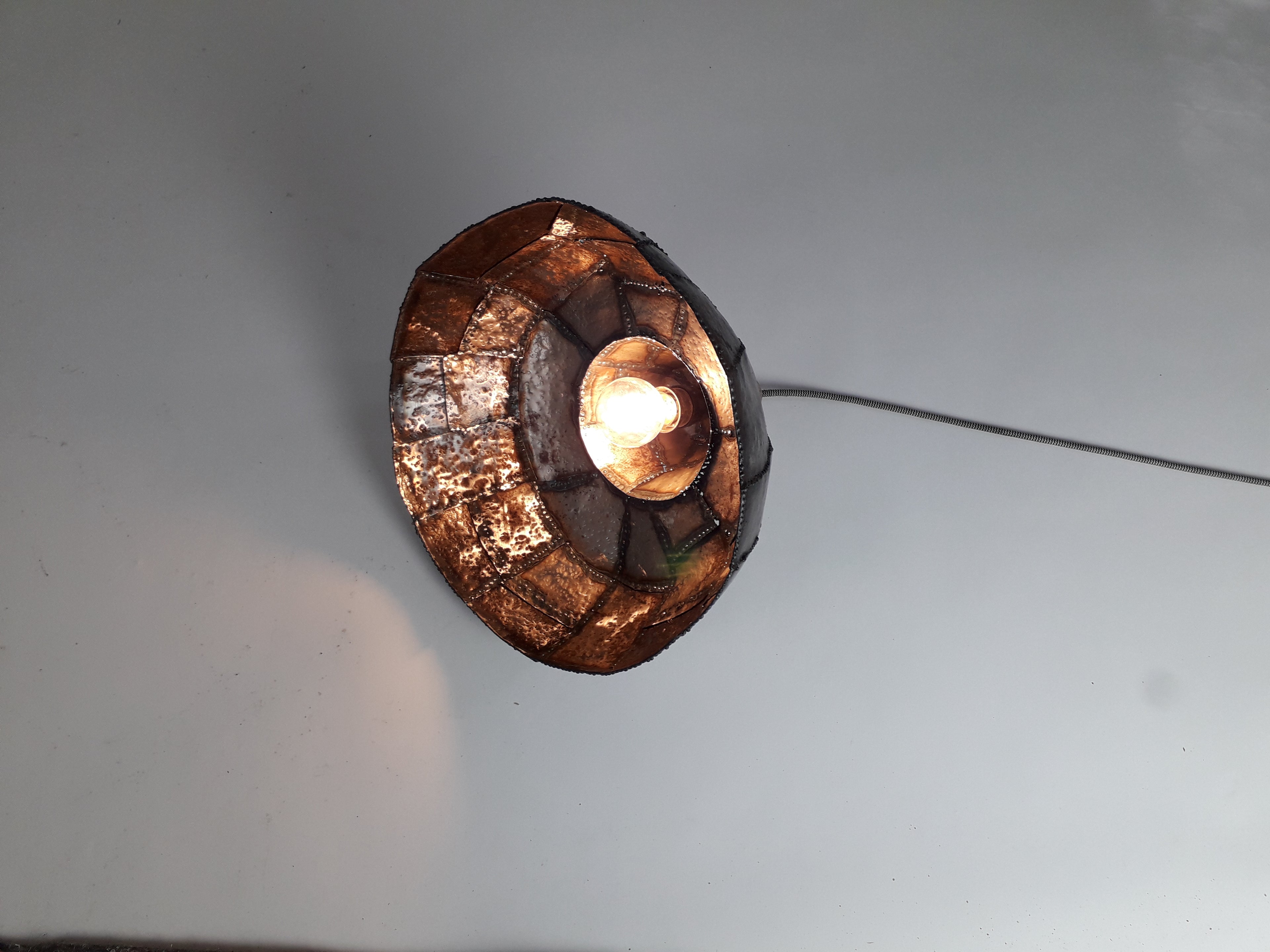 Industrial Patchwork Lamp