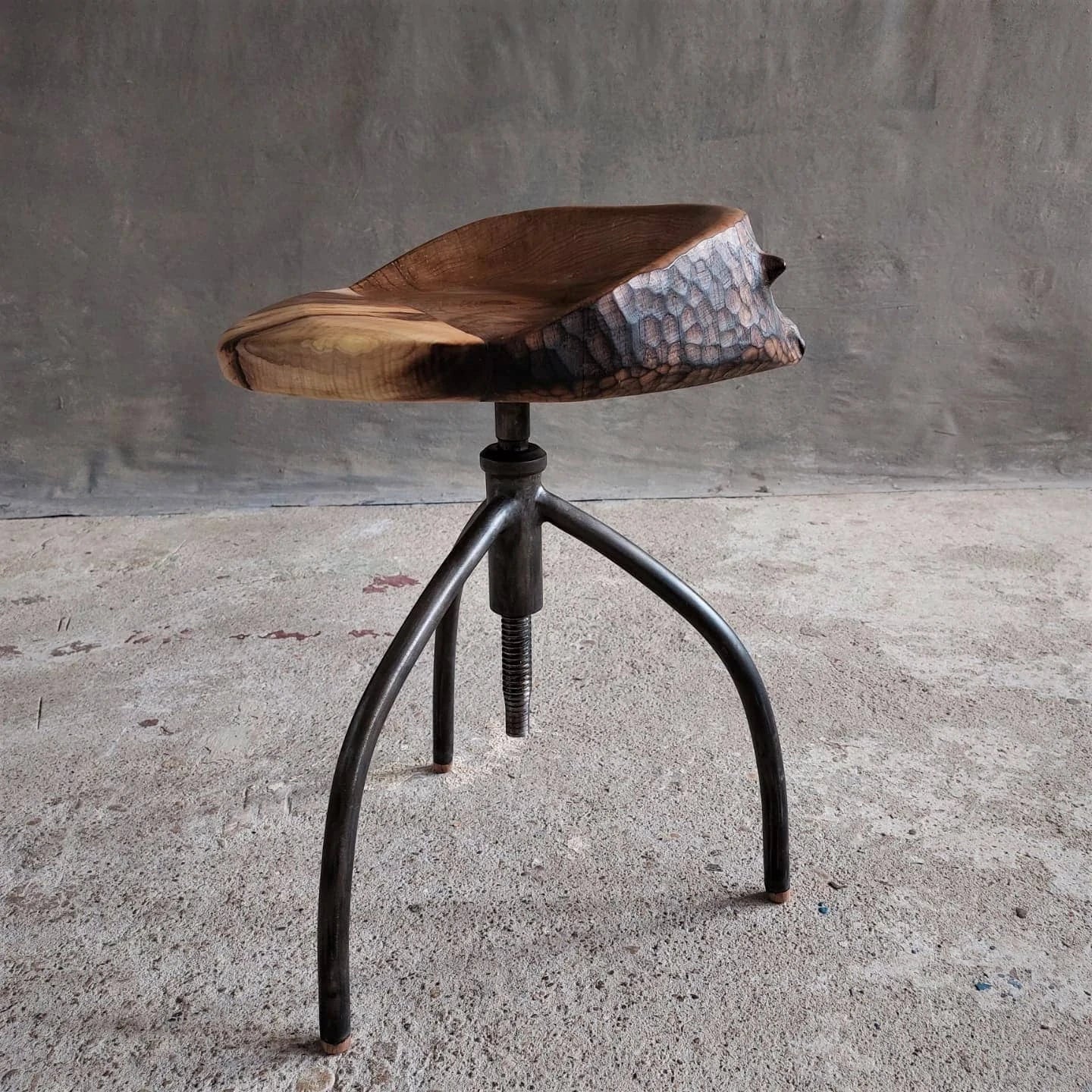 Walnut & Stool No.5