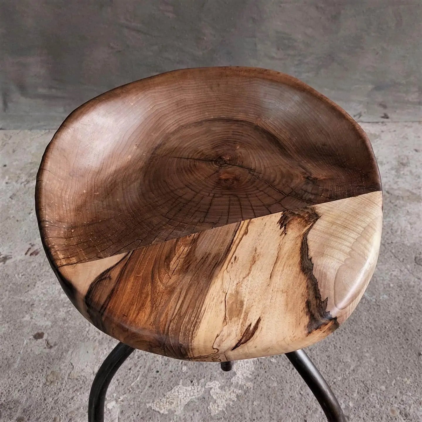 Walnut & Stool No.5