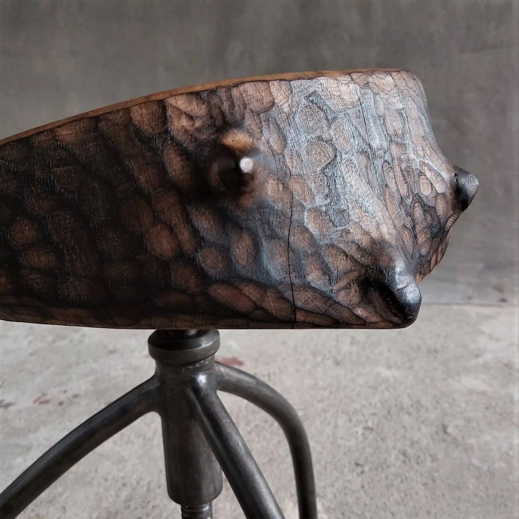 Walnut & Stool No.5