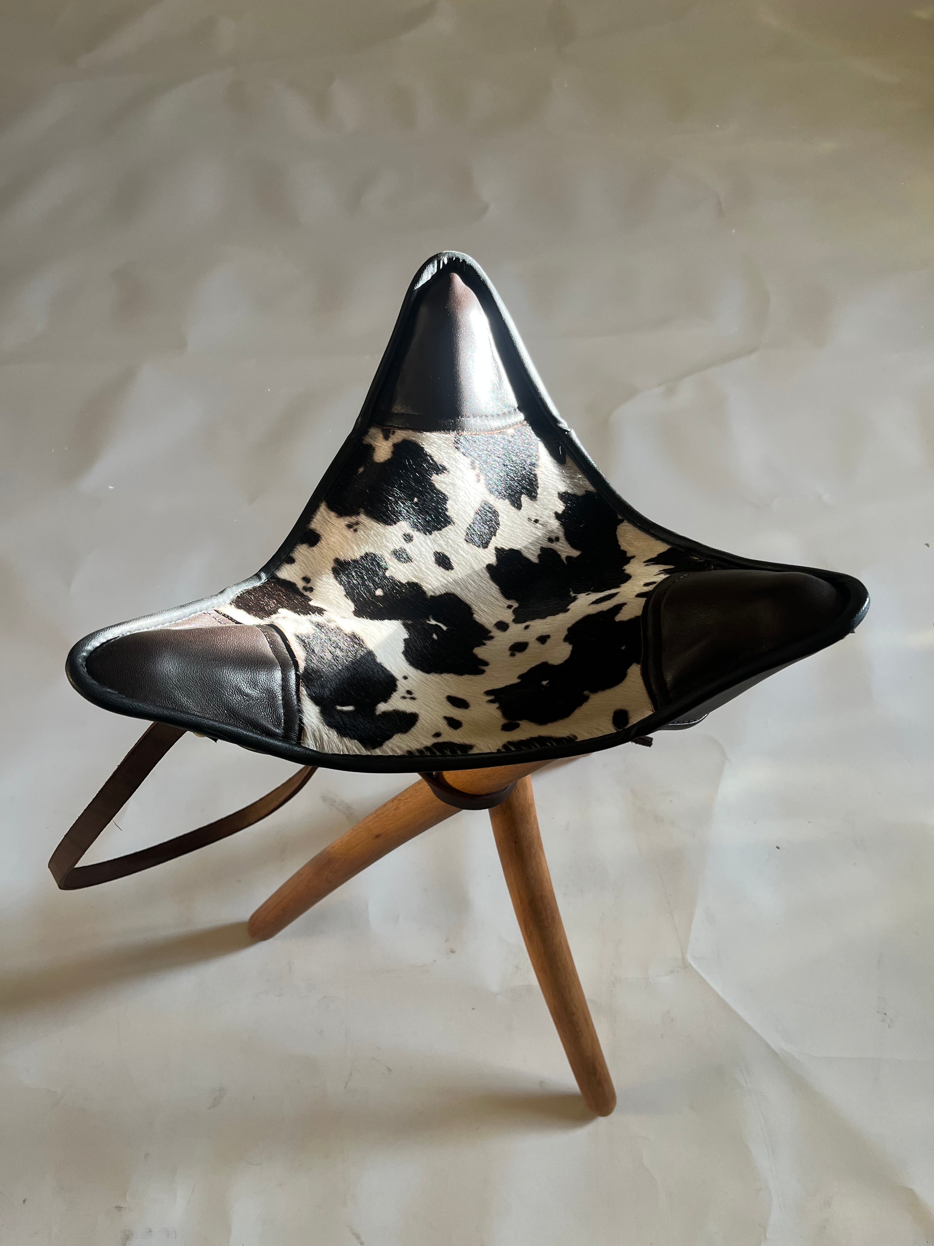 Bent Wood Tripod Chair