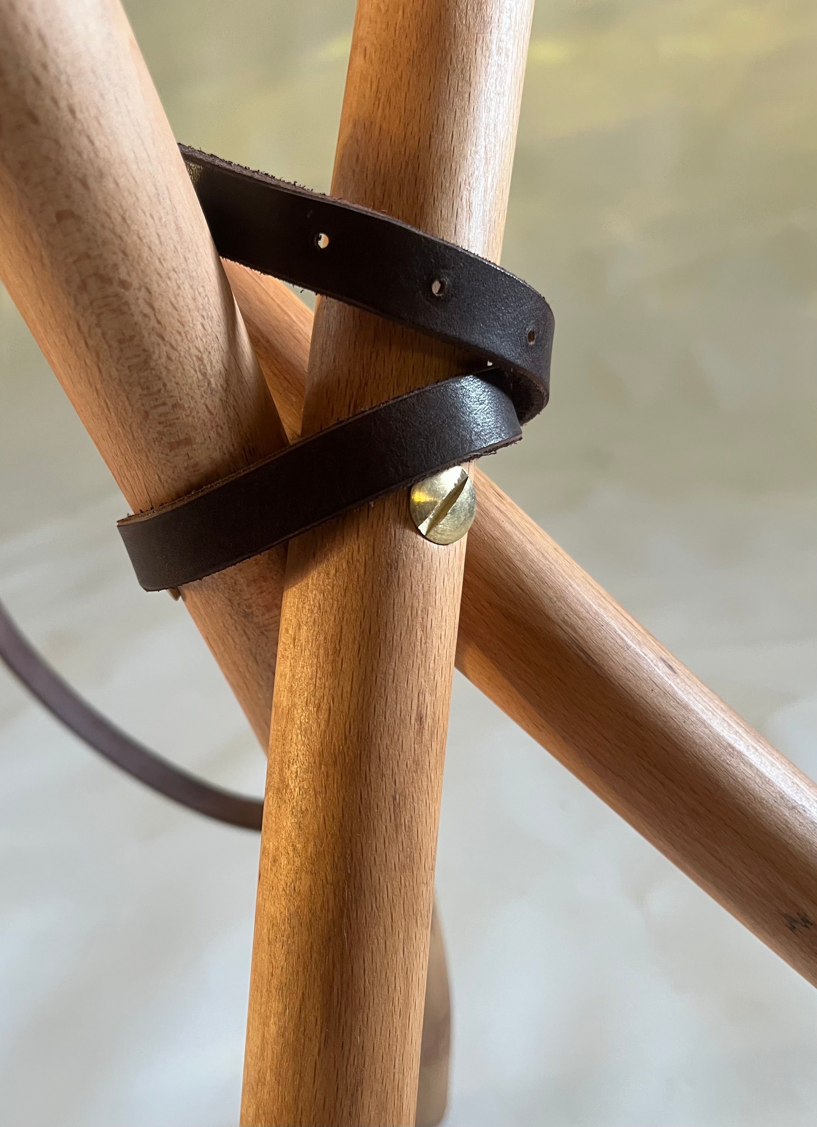 Bent Wood Tripod Chair