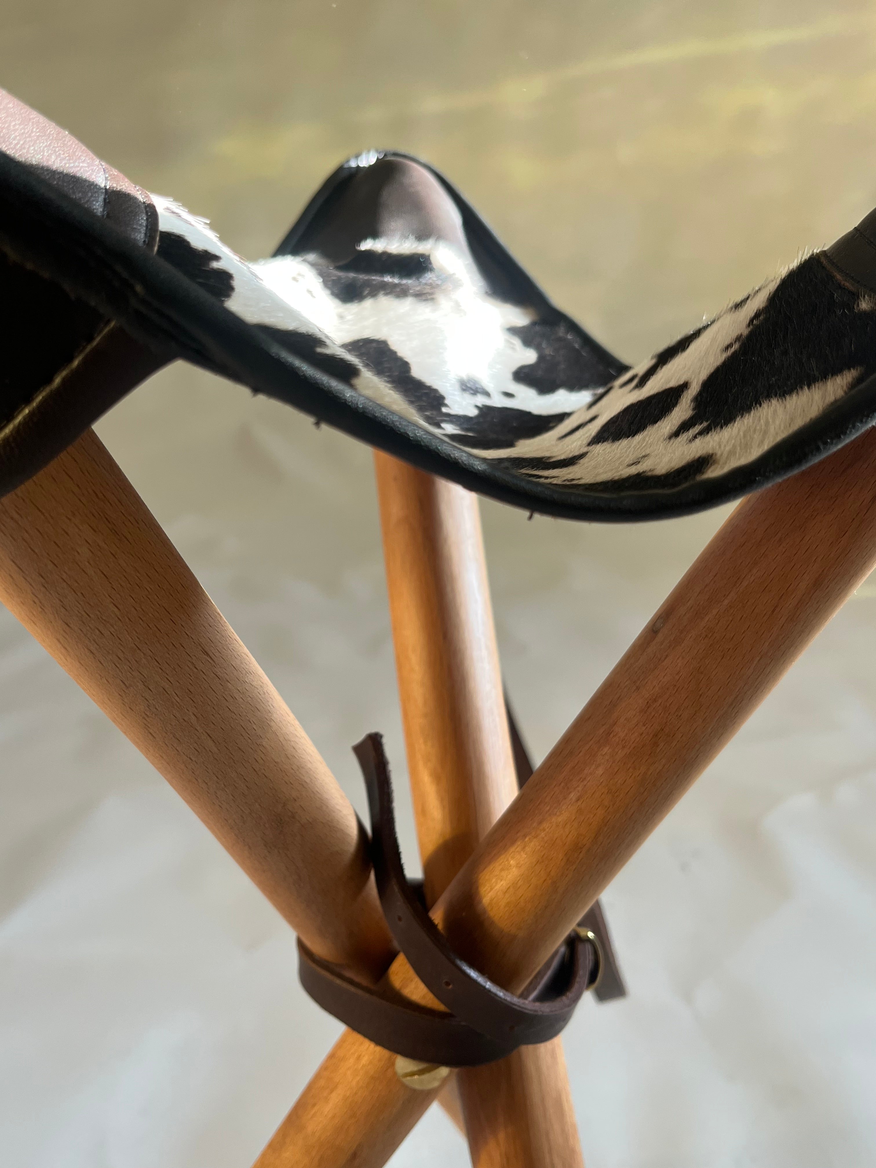 Bent Wood Tripod Chair