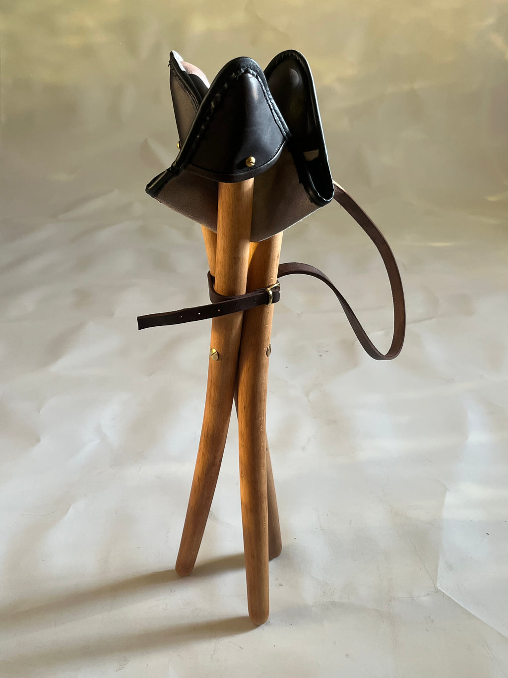 Bent Wood Tripod Chair