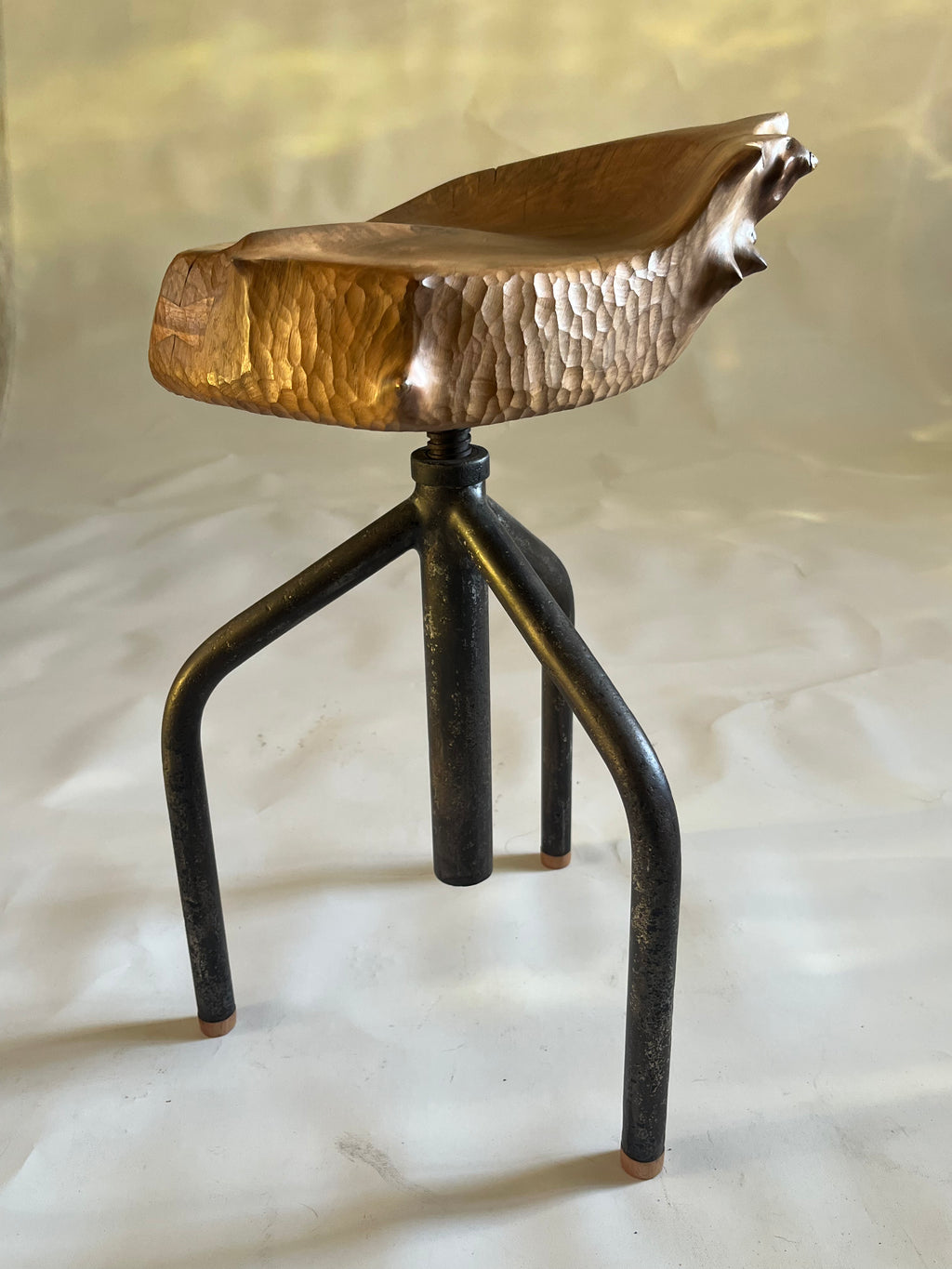 Stool #3 — Walnut Sculpture