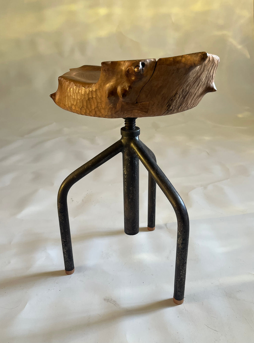 Stool #3 — Walnut Sculpture